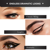 BELLAVITA Intense Drama Waterproof Eyeliner, Blue, Matte Finish, Smudge-Proof, Fast-Drying, Felt Tip Applicator, Enriched with Biotin, 3.5 ml