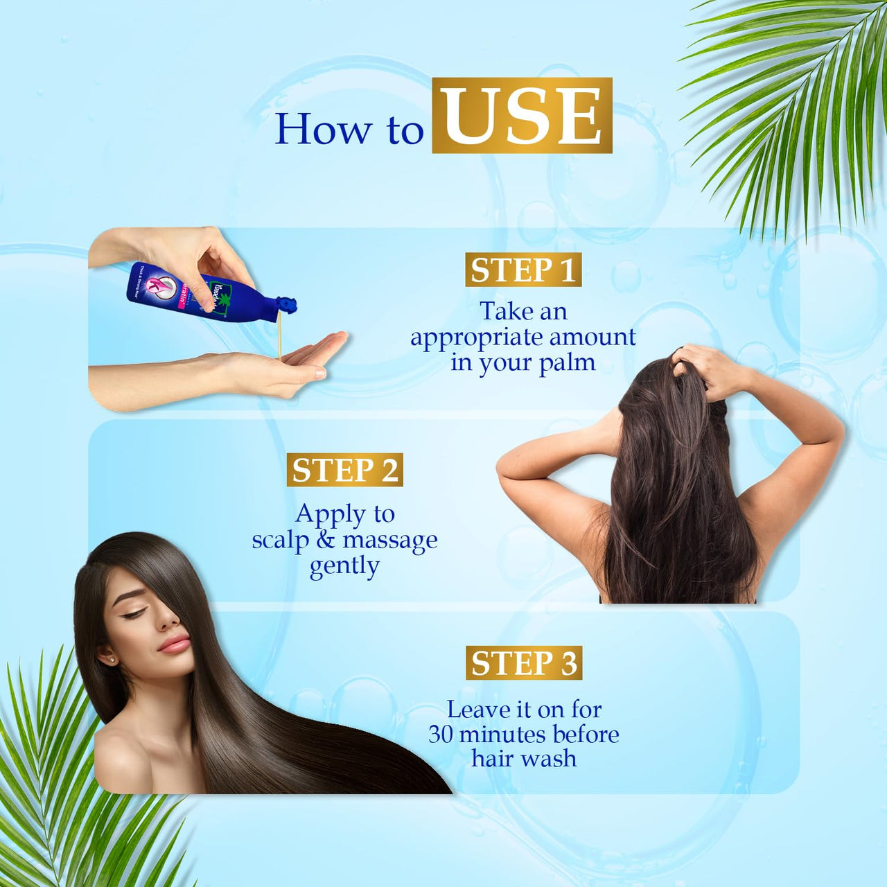 Parachute Advansed Gold Keratin Coconut Hair Oil | Thick & Smooth Hair| No Paraben or Silicone | 300ml