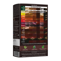 INDUS VALLEY 100% Organic Henna Hair Color Dark Brown Nourishes and Moisturizes Hairs Triple Sifted Microfine Powder (100g)