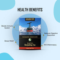 Golden Tips Summer Serenade Second Flush Darjeeling Black Tea (8.81oz - 250 gm - 125 Cups)