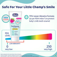 Chicco Gentle Bodywash & Shampoo 500Ml With Toothpaste Strawberry 12M+