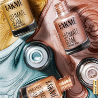 Lakmé Ultimate Glam Chrome Metallic Finish Nail Color - Turquiose - CH9, 6 ml