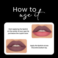 Seven Seas HD Intense Matte Lipstick | Non-Transfer | Lipstick For Women (615-Red Devil, 3.5G)