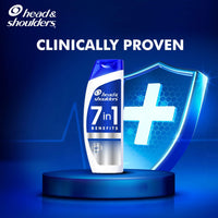 Head & Shoulders 7in1 Anti-dandruff Shampoo | Multi-action formula | Complete Solution for unhealthy scalp | 7 benefits for Men and Women, 650ml