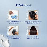 Parachute Advansed Pre-Wash Nourishing Hair Mask For Scalp&Hair|Total Hair Health 10X Stronger Hair&Smoother Hair With Coconut Milk Protein,Avocado&Macadamia Nut|All Hair Types,250Ml,1 Count,Blue