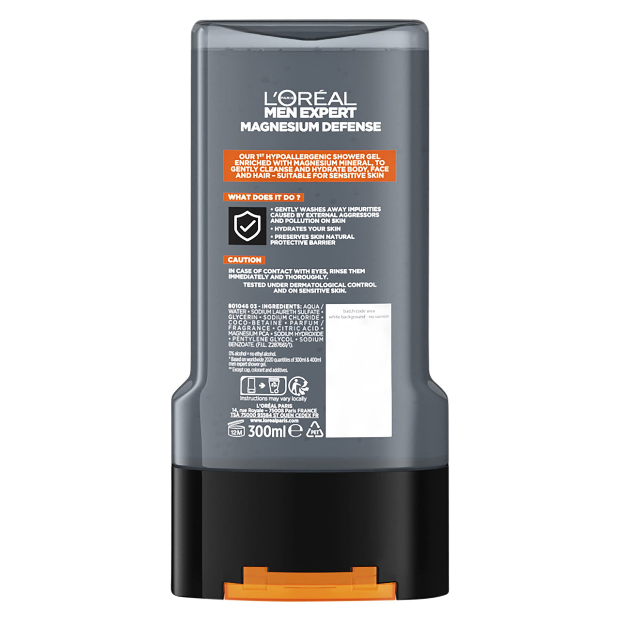 L’Oréal Paris Loreal Men Expert Shower Gel Magnesium