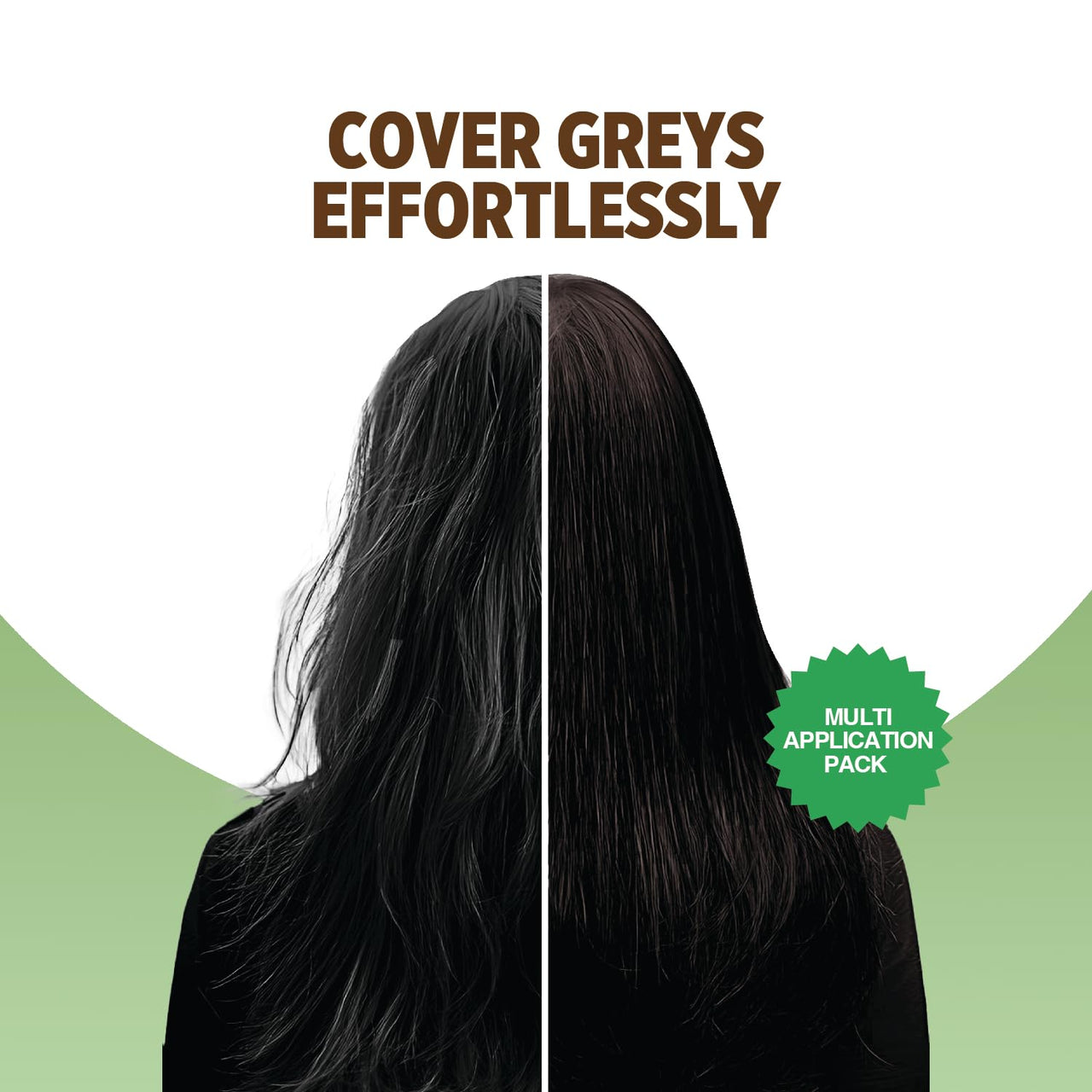 Godrej Expert Rich Crème Hair Colour for Women & Men – NATURAL BROWN Shade 4.00 (50ml + 50g) | No Ammonia | 10x Aloe Vera & 100% Grey Coverage