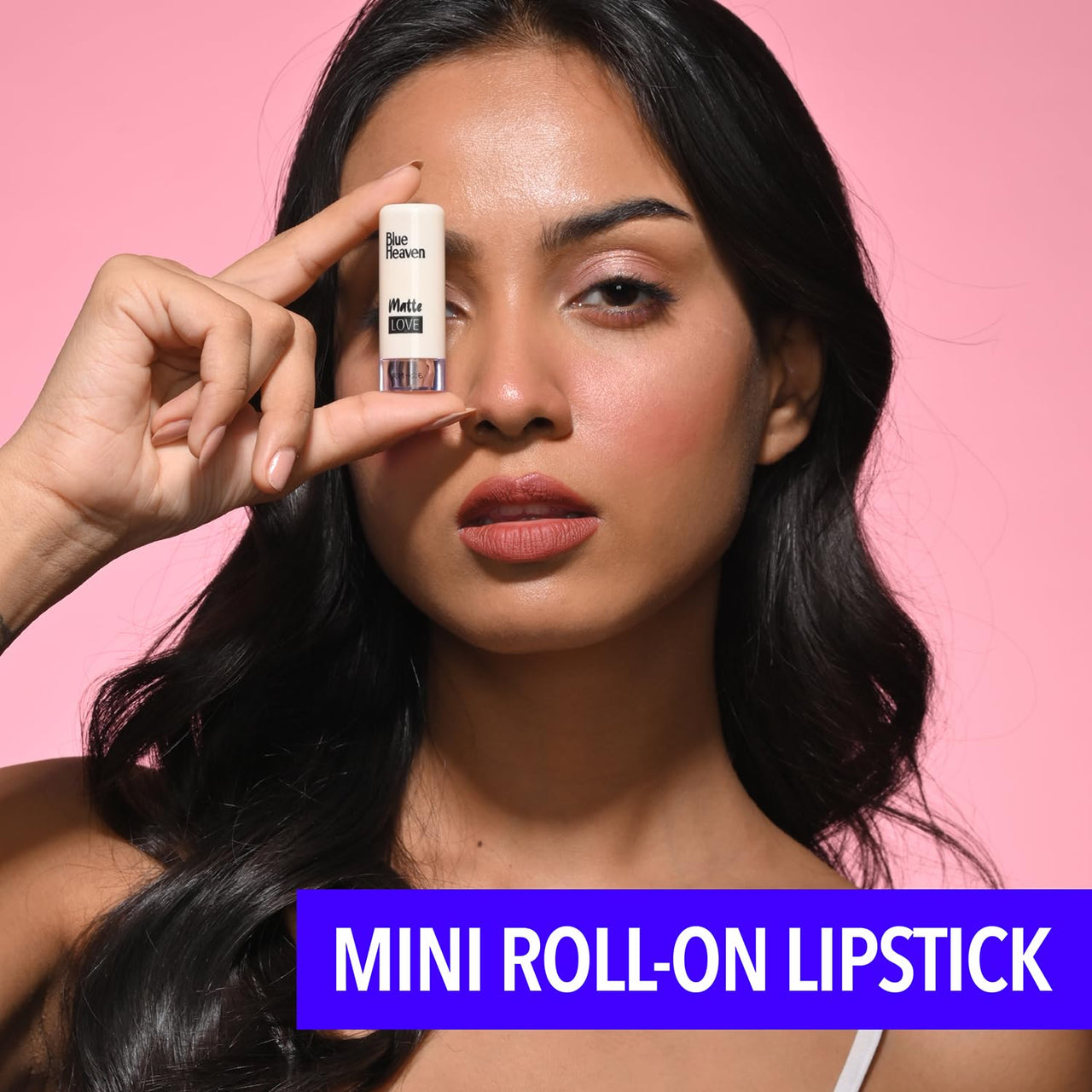 Blue Heaven Matte Love Mini Lipsticks, Pack of 30 | Hydrating & Moisturizing Mini Roll on Lipsticks, 13gm