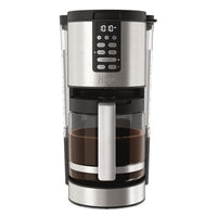 Ninja Programmable XL 14-Cup Coffee Maker PRO, 14-Cup Glass Carafe, Freshness Timer, with Permanent Filter, Black Stainless Steel, DCM201BK