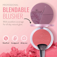 Shryoan Get Me Cheeky Blusher| Light Weight & Pocket Friendly with Highly Pigmented and Matte Finish, Easily Blendable Blusher (10g) (Shade 05)
