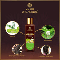 Khadi Organique Amla & Bhringraj Hair Conditioner (SLS & Parabeen Free)