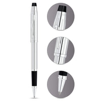 Cross Century II Lustrous Chrome Selectip Rollerball Pen
