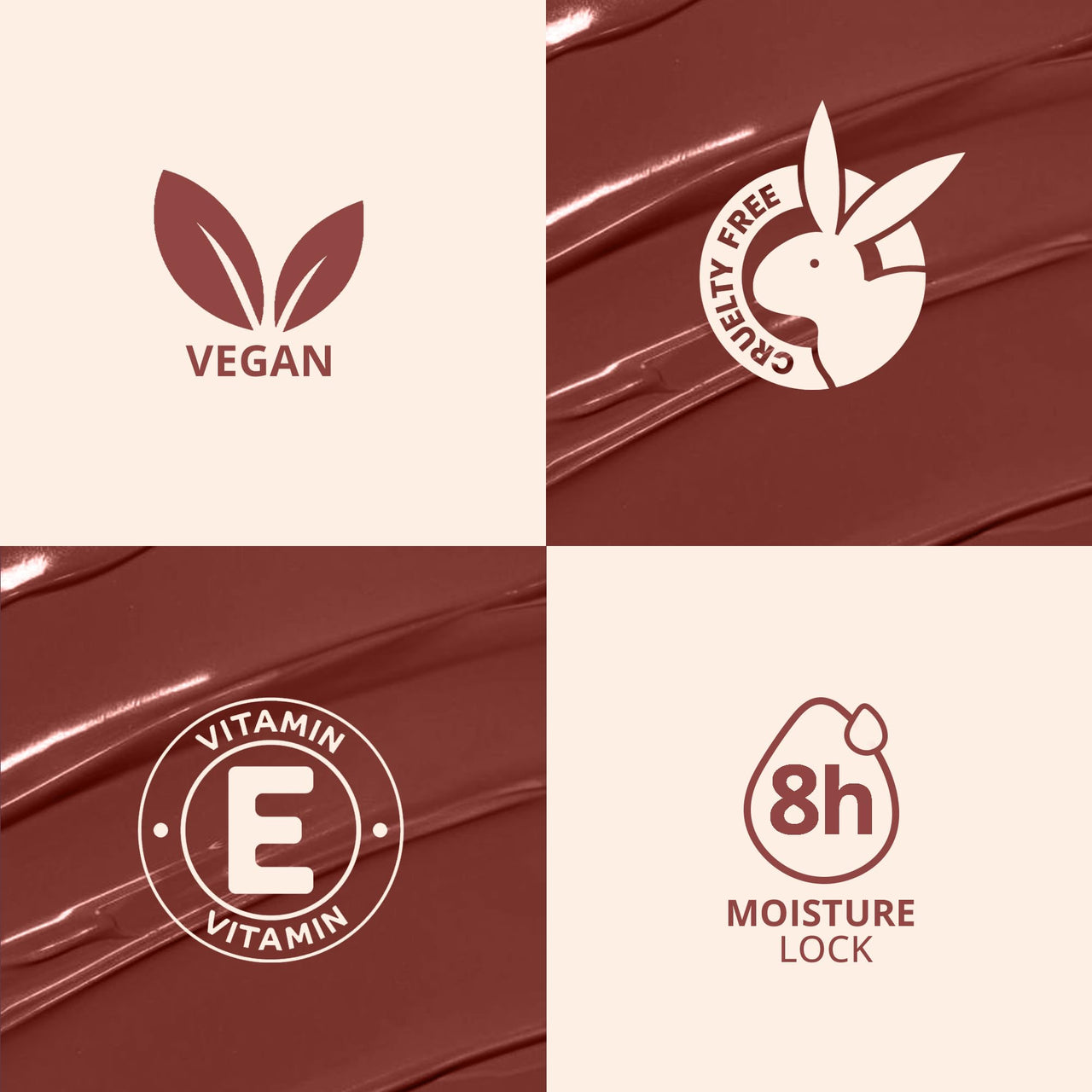 Carlton London Liquid Matte Chuffed Kiss Mocha Me Lipsticks |Enriched with Vitamin E, Avocado Oil | Matte Finish, Non-Sticky and Non-Drying | Upto 12 Hrs- 3ML (Nutella Kiss)