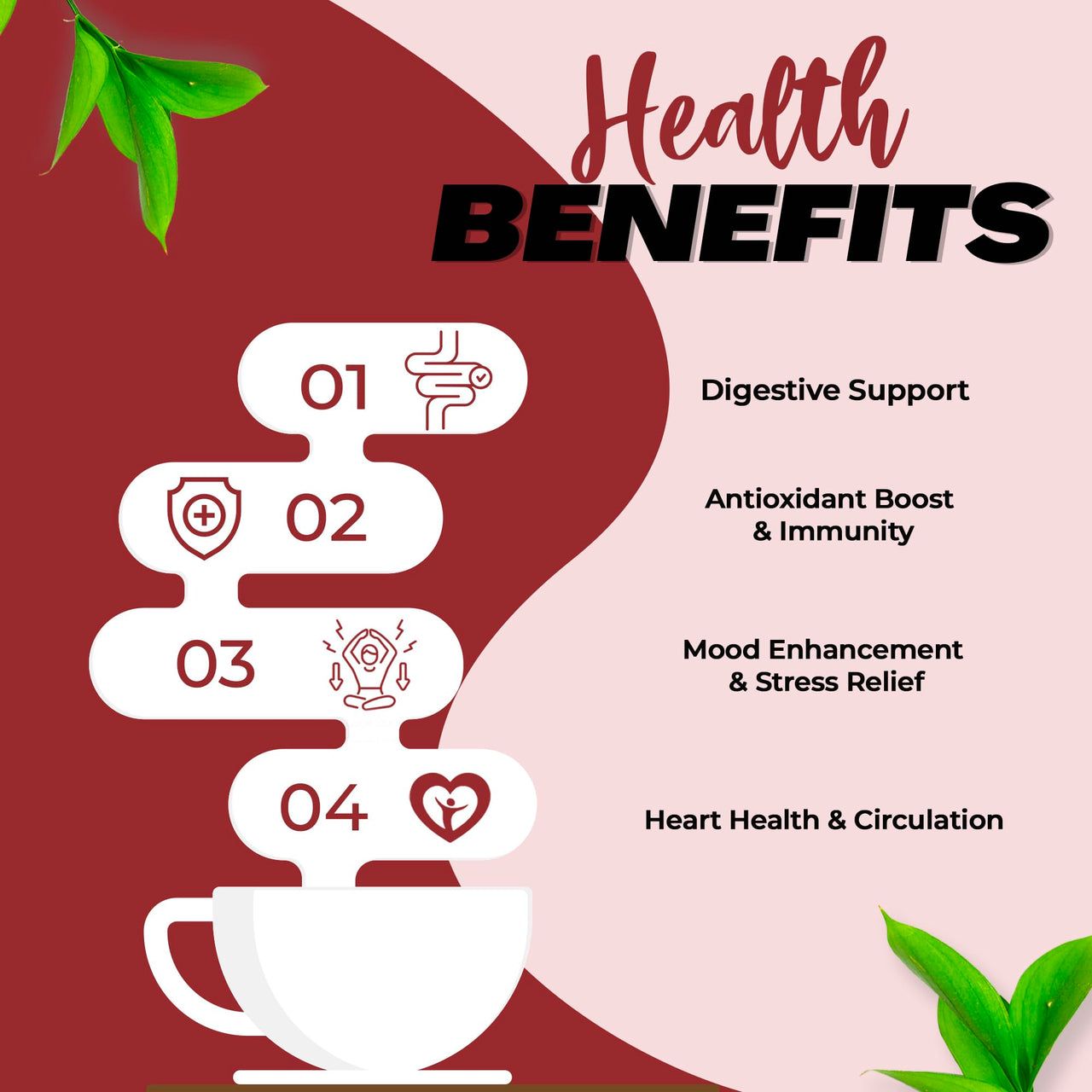 Golden Tips Saffron(Kesar) Cardamom (Elaichi) Exotic Indian Masala Chai CTC Black Tea (40 Cups), 100 g