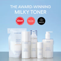 LANEIGE Mini Spray Cream Skin Toner & Moisturizer | Dual Function | Toner for Glowing Skin | Ceramides Moisturizer with Peptides | Boosts Skin Barrier & Lightweight | Korean Skincare -30Ml