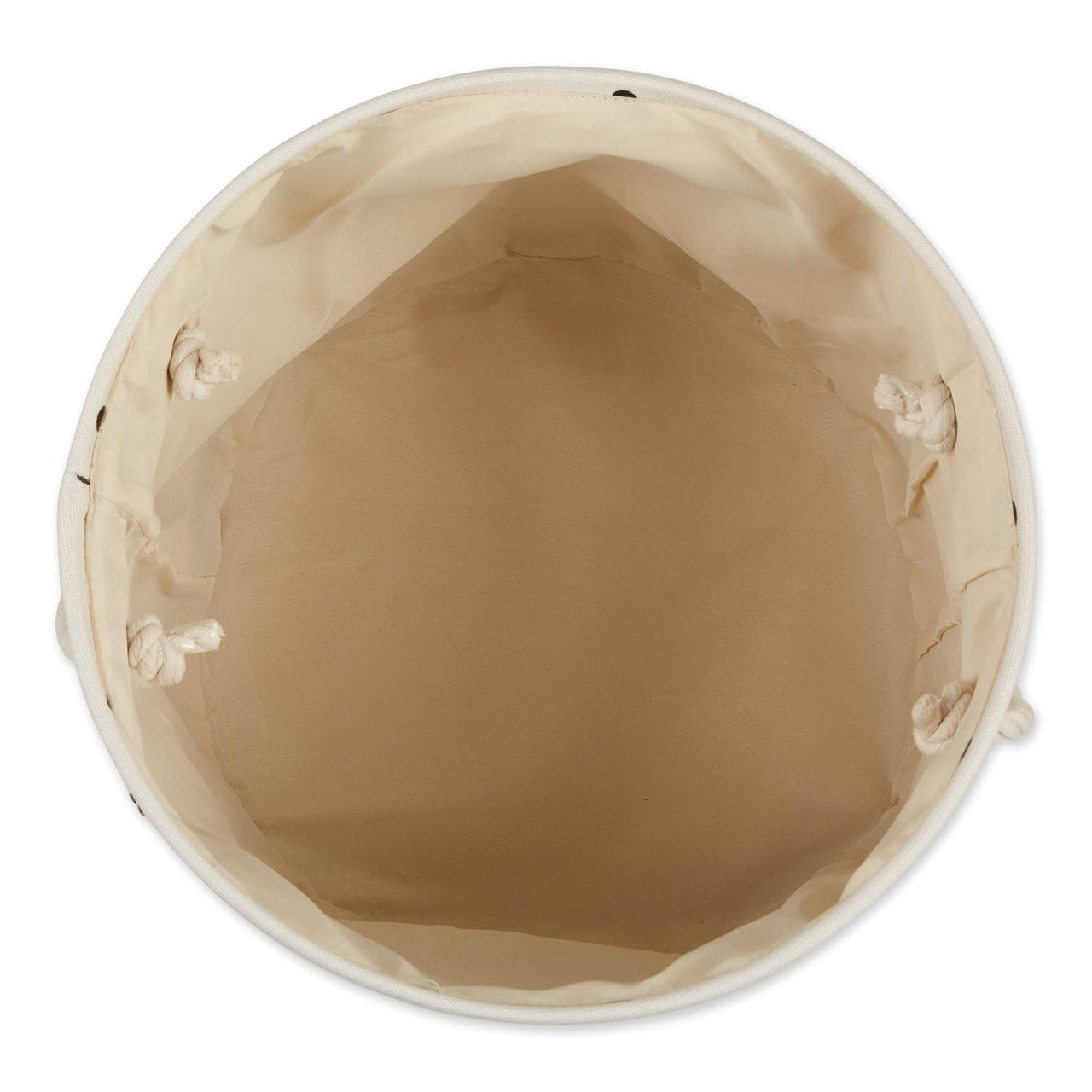 Bone Dry 5511 Pet Storage Collection Paw and Bone Print, Medium Round, Nautical Blue Medium Round, 12x15x15"