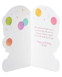 American Greetings 2nd Birthday Card (Unicorn)