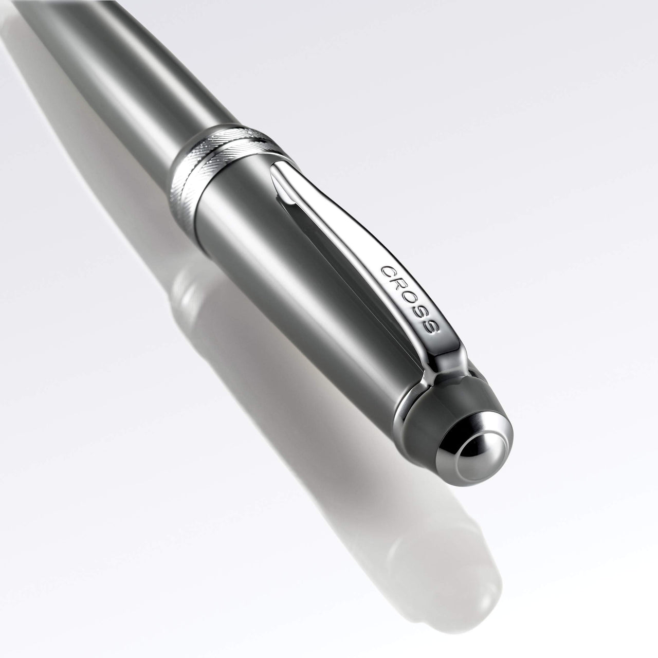 Cross Bailey Light Polished Resin Refillable Ballpoint Pen, Medium Ballpen, Includes Premium Gift Box - Blue