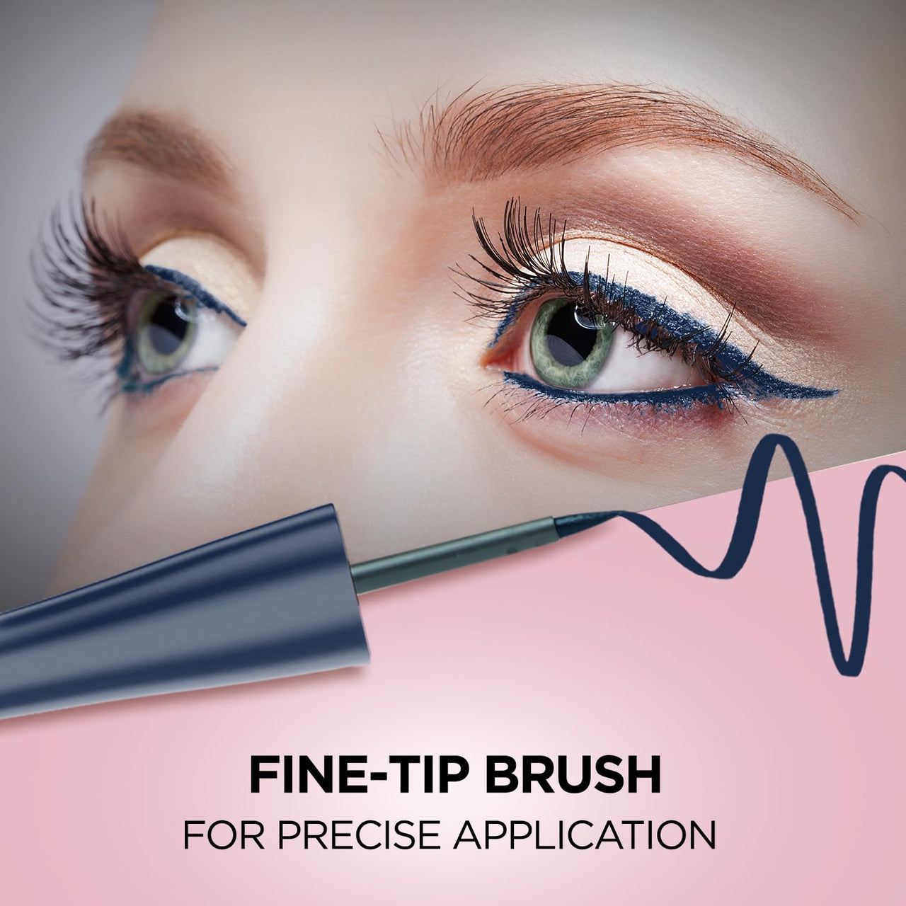 FACESCANADA Magneteyes Color Eyeliner Gel - Dazzling Blue,4 Ml|Glossy Finish|24Hr Long-Lasting|Waterproof|Smudgeproof|Precise Application|Intense Color Payoff|Almond Extract & Vitamin E