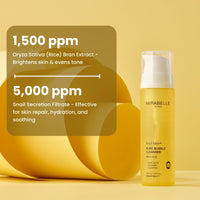 Mirabelle Korea Snail Miin Pure Bubble Cleanser 150ml | Korean Face Wash with Snail Mucin| Hydrating & Repairing | Gentle Foam Cleanser for All Skin Types | Suitable for Men & Women