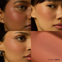 Fae Beauty Liquid Lush Blush (5.5ml) | Featherlight, Easy Blend Formula with a Seamless, Serum Like Finish | 8hr Long Wear | Rich, Buildable Pigment | Formulated with a Bloom Blend of Hibiscus, Magnolia and Chamomile Extracts - Silly