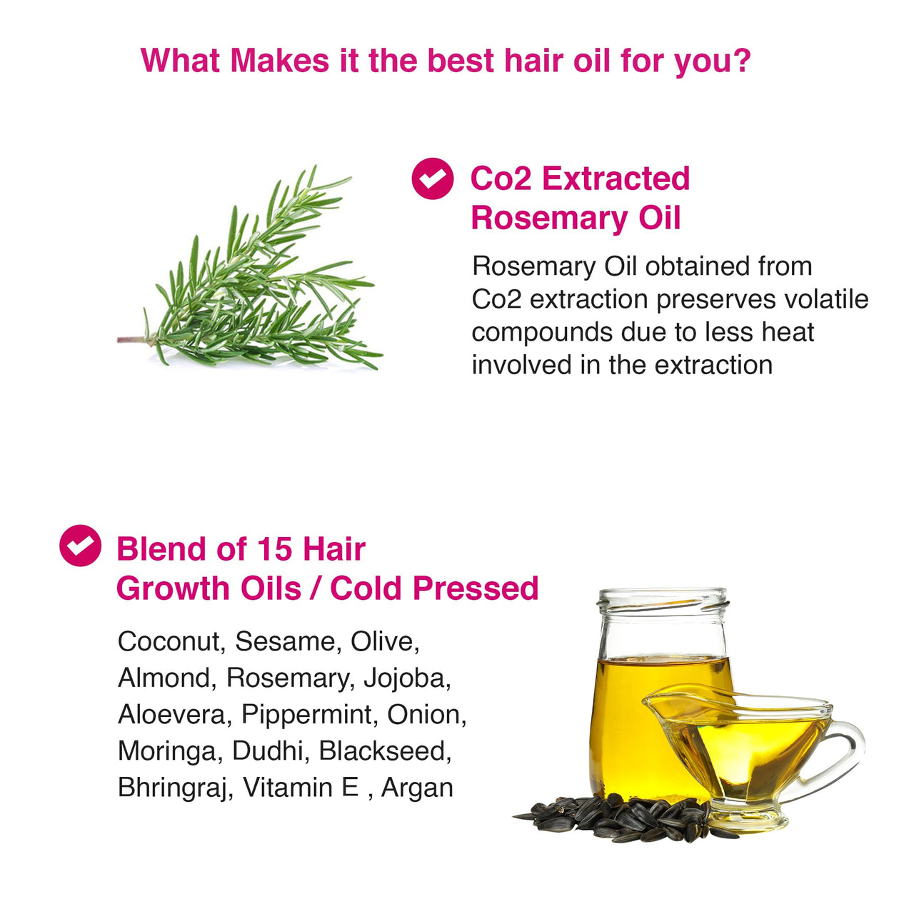 Raw Essentials Rosemary Hair Oil 120ml, Highest Grade Natural Rosemary Oil for Hair Growth, Nourishes and Strengthen Hair & Scalp, Boost Volume, Shine & Thickness.