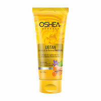 Oshea Herbals Ubtan Glowing & Tan Removing Facewash for All Skin Types | Removes Tan, Impurities & Lightens Skin Tone with Deep Cleansing | Enriched with Turmeric & Saffron Extracts 100g