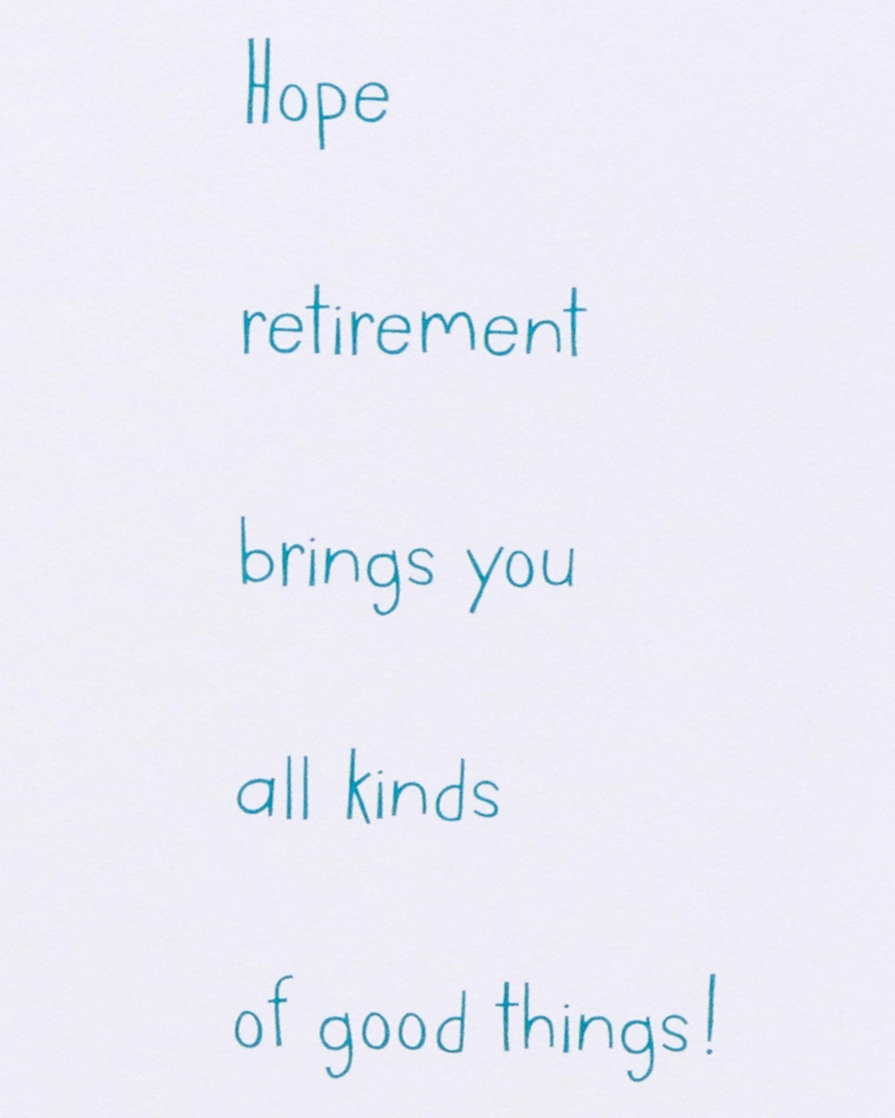 American Greetings Funny Retirement Card (Good things) Good Things Retirement Congratulations Card