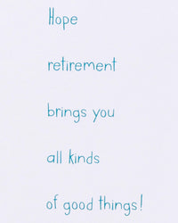 American Greetings Funny Retirement Card (Good things) Good Things Retirement Congratulations Card
