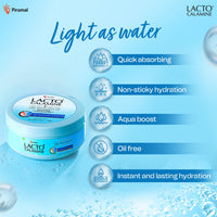Lacto Calamine Super Light Moisturizer for Face | 150g | Moisturiser for Oily Skin with Niacinamide, Hyaluronic Acid | Face Moisturizer with 300% Instant Hydration, 90% Stronger Moisture Barrier
