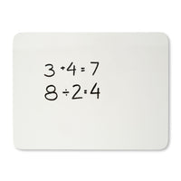 Charles Leonard Dry Erase Board, Two Sided, Lined/Plain, 9