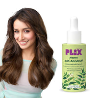 PLIX - THE PLANT FIX Neem Anti-Dandruff Advanced Serum | 3% Dandelix Pro™ & Ichthyol® Pale| Quick absorbing, Non-greasy & Lightweight | 50ml