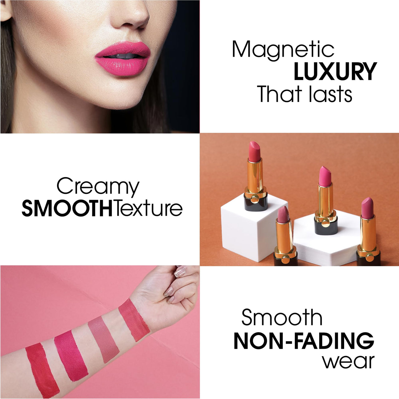 Born16 Moon Duchess Matte Perfection Lipstick – Charlotte | Strong Pay-Off, Transfer-Proof with Color Lock Technology | SPF, 24-Hour Moisturization with Vitamin E, 4.2g