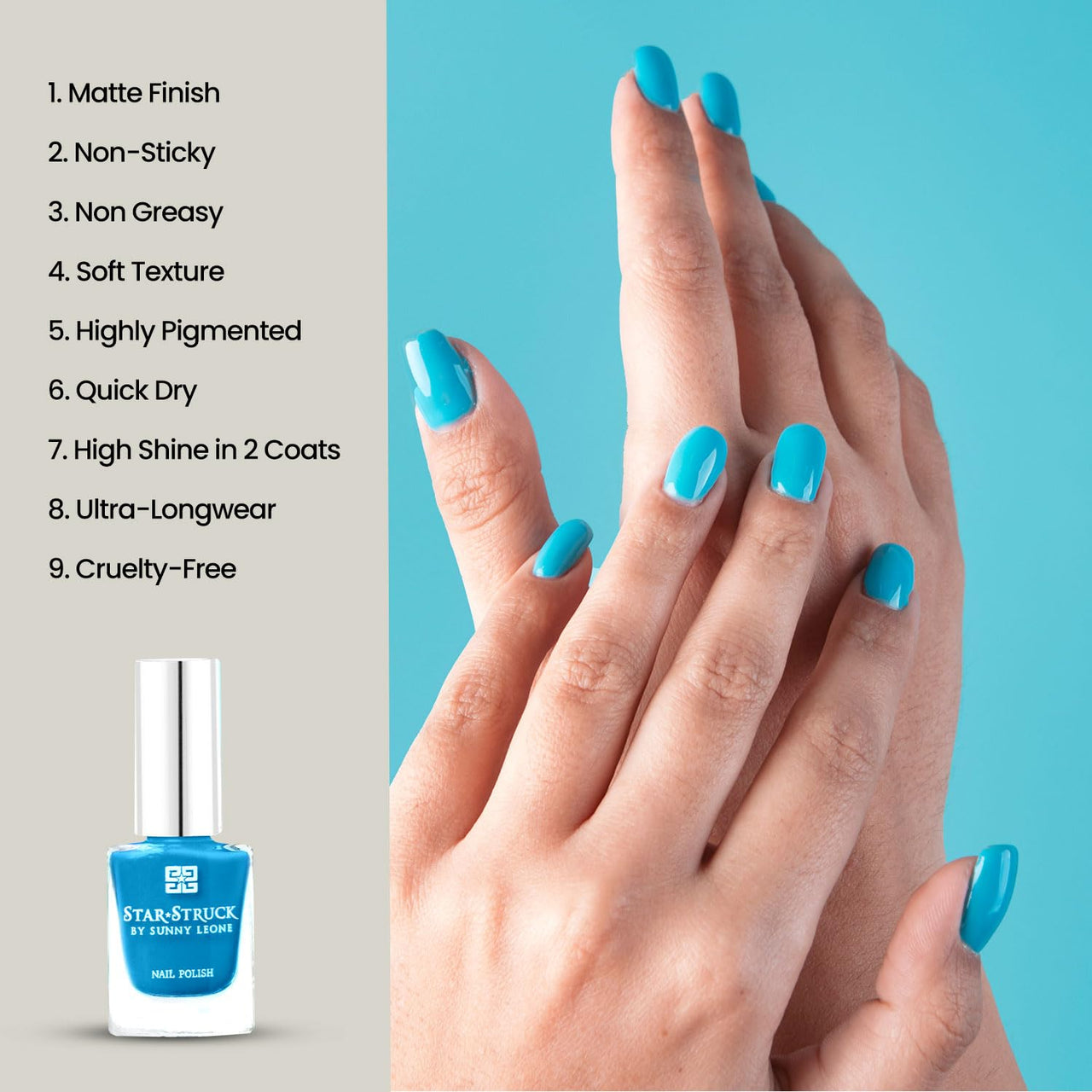 STARSTRUCK BY SUNNY LEONE Nail Polish (Tealwow)