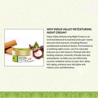 INDUS VALLEY SPF 25 Soothing & Firming Light Day Cream & Retexturing Night Cream Combo - With Sandalwood and Kokum Butter for Face | 100 ml + 50 ml