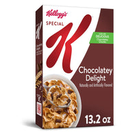 Special K Cold Breakfast Cereal, 11 Vitamins and Minerals, Chocolatey Delight, 13.2oz Box (1 Box)