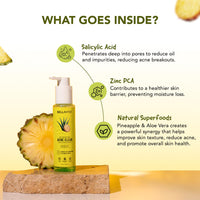 BELLAVITA Salicylic Acid & Niacinamide Anti-Acne Face Wash | Power of 6 Actives | Treats Active Acne for Pimples | Sulphate & Paraben Free | Oily & Acne Prone Skin | 100 ml