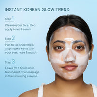 Quench Snail Mucin Collagen Boost Mask with Niacinamide & Hyaluronic Acid for Glass Skin within 4 Hours | Korean Bio-Collagen Overnight Mask for Deep Hydration | Reduces Pigmentation, Wrinkles & Fine Lines (45g, 1 Piece)