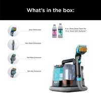 Shark StainStriker HairPro. Portable Carpet, Area Rug & Upholstery Spot & Stain Cleaner, Hair & Odor Eliminator for Carpets, Area Rugs, Upholstery & Cars. Perfect for Pets, Copper, PX251 Shark StainStriker w/ HairPro Technology