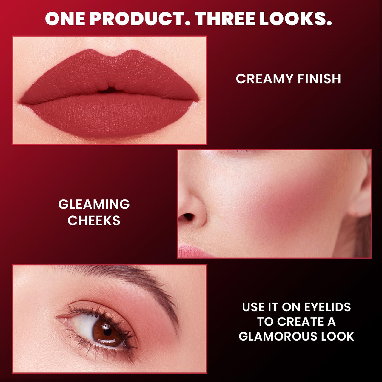 Jaquline USA Long lasting Liquid Lipstick |Mousse for Lips, Cheeks & Eyes|Matte Finish & Smooth Texture | Non-drying, Highly Blendable Formula | Transfer Proof & Enriched with Hyaluronic Acid & Macadamia Oil |Sugar Plum - 6ml