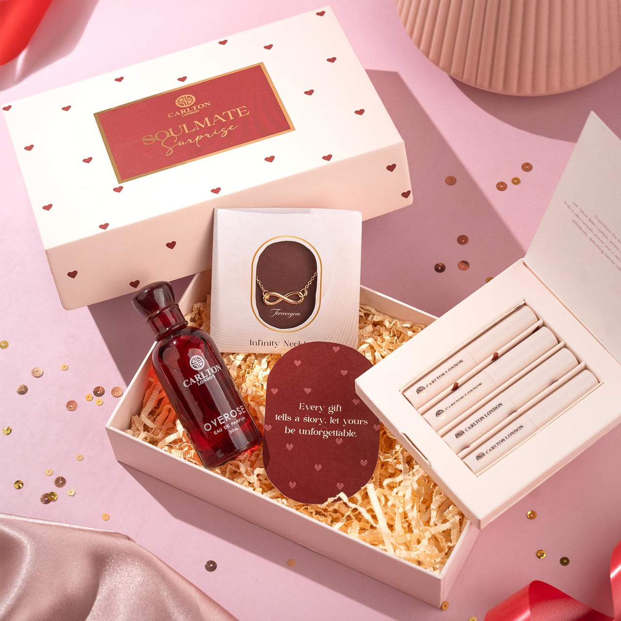 Carlton London Soulmate Surprise Gift Set of 3