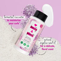 Love Beauty & Planet Rice Water Conditioner With Angelica Seed Oil For Frizz-Free Curly And Wavy Hair|No Sulfates,Paraben,Silicones|400 Millilitre - Angelica Seed Oil