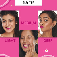 SUGAR POP Matte Lipcolour | Lasts Upto 8 hrs l Pink Lipstick for Women l Vitamin E Infused | Non-Drying, Smudge Proof, Long Lasting | 1.6ml - 13 Magenta (Dark Pink)