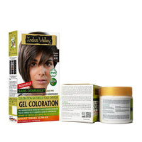 INDUS VALLEY Hair Color Trial Pack | Medium Brown With Hair Ultima Spa (175 ml)