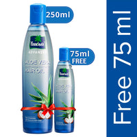 Parachute Advansed Aloe Vera Enriched Coconut Hair Oil, 250ml (Free 75ml) And Parachute Advansed Body Lotion Deep Nourish, 400 ml