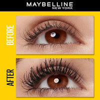 Maybelline New York Mascara, Volumizing & Lengthening, Waterproof, Black, Volume Express Colossal, 10ml (Pack of 2)