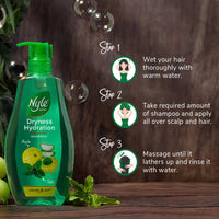 Nyle Naturals Damage Repair Anti Hairfall Shampoo, With Shikakai And Hibiscus, Gentle and soft shampoo, PH balanced and Paraben free,1L