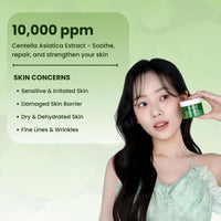 Mirabelle Korea Cica-Pep Intensive All-in-One Cream 100g | Korean Skincare for Acne Treatment & Collagen Boost | Peptides & Sal Tree Butter | Anti-Aging Face Moisturizer for Men & Women | All Skin Types