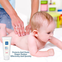 Mee Mee Diaper Rash Cream with Aloe Vera 100 g | Natural Cream For Newborns & Babies | Natural Solution for Treating and Preventing Diaper Rash | Soothing Relief (Single Pack)