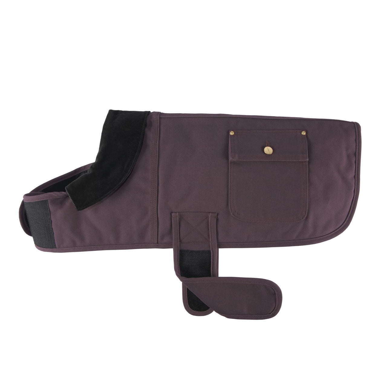 Carhartt Firm Duck Insulated Dog Chore Coat, Deep Wine, Large